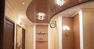 Натяжной потолок в прихожую Кыштым, цена от 5306 руб.